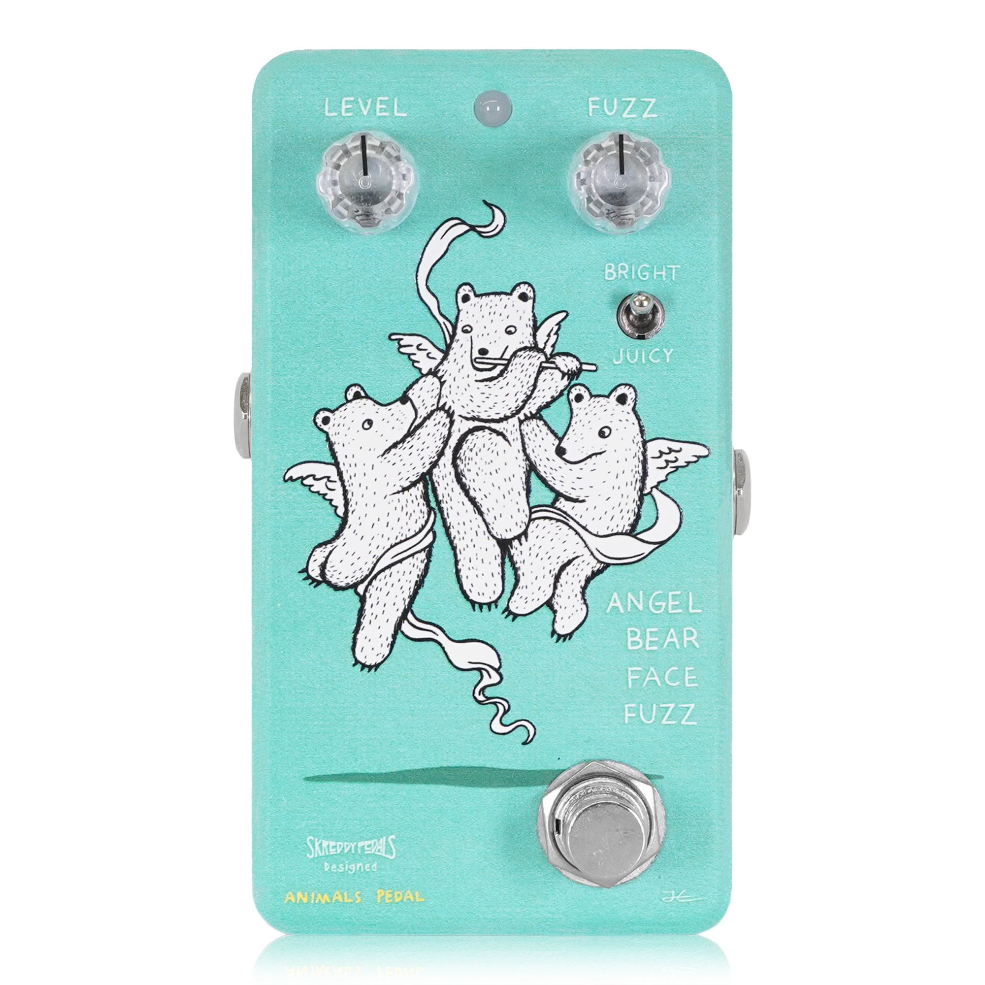 Animals Pedal オクターブFUZZ Animals Pedal ANGEL BEAR FACE FUZZ – Animals Pedal USA