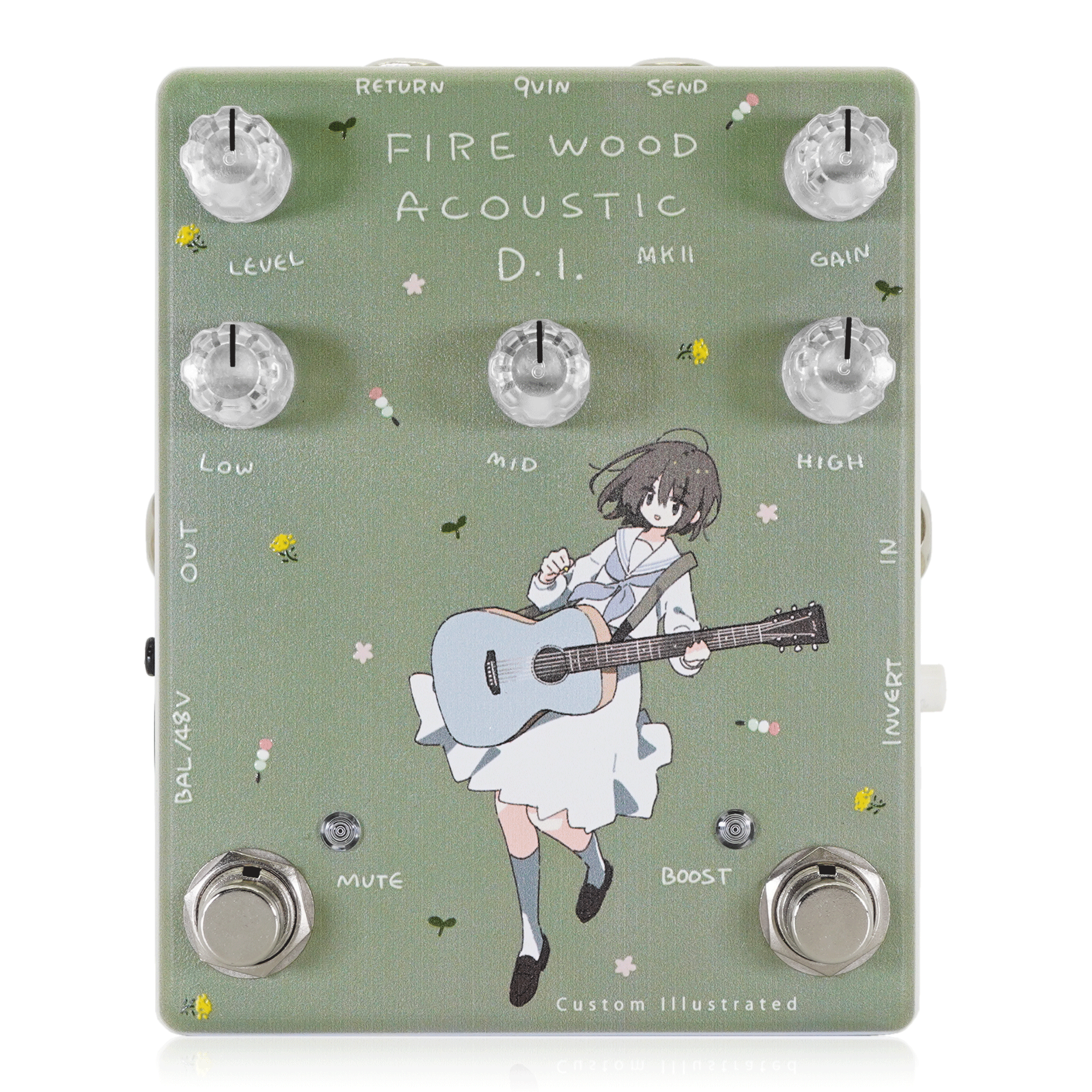 ギター Animals Pedal Custom Illustrated 022 Custom Illustrated / FA DI / まつだひかり #02 – Animals