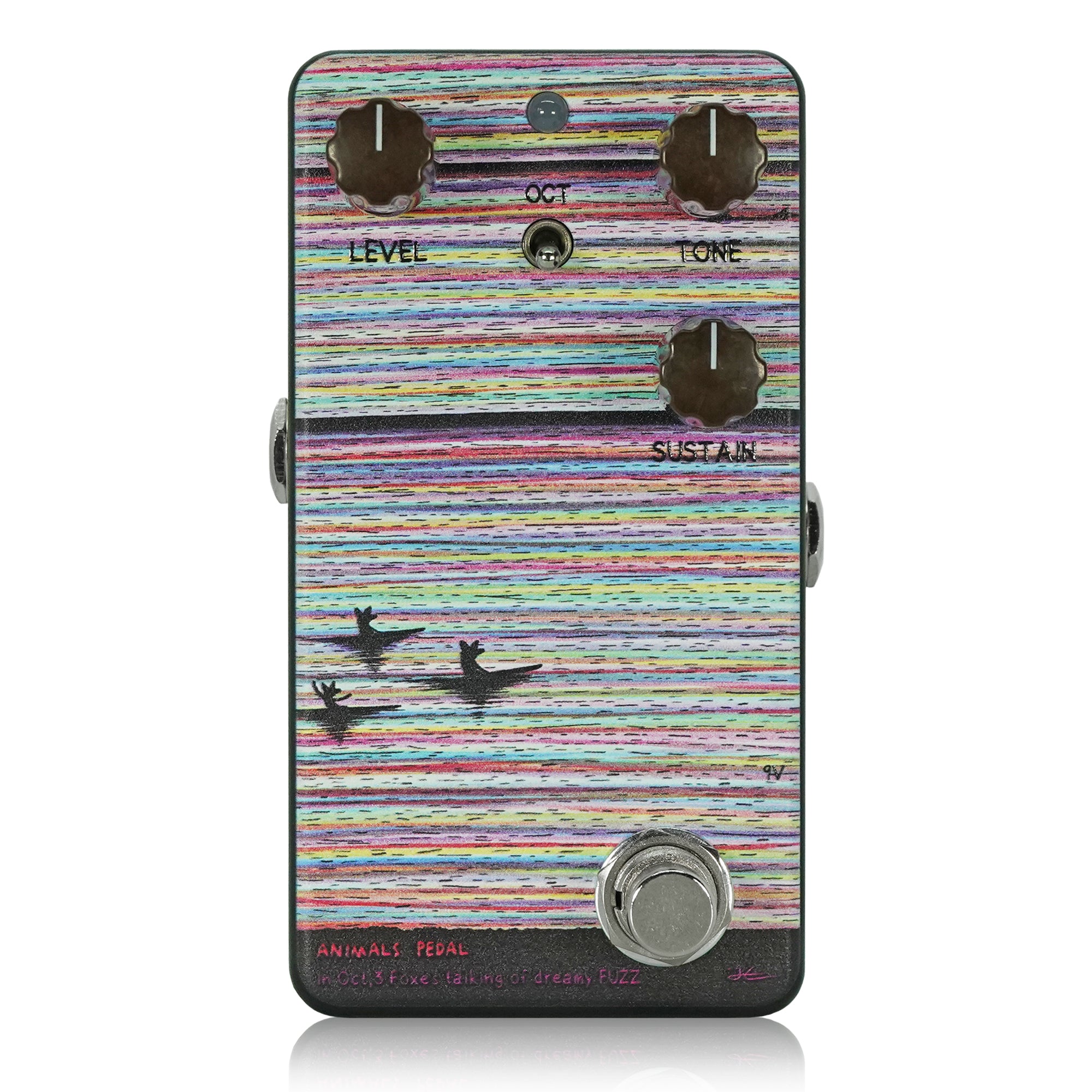 fuzz guitar pedal Animals Pedal In Oct,3 Foxes talking of dreamy FUZZ – Animals Pedal USA