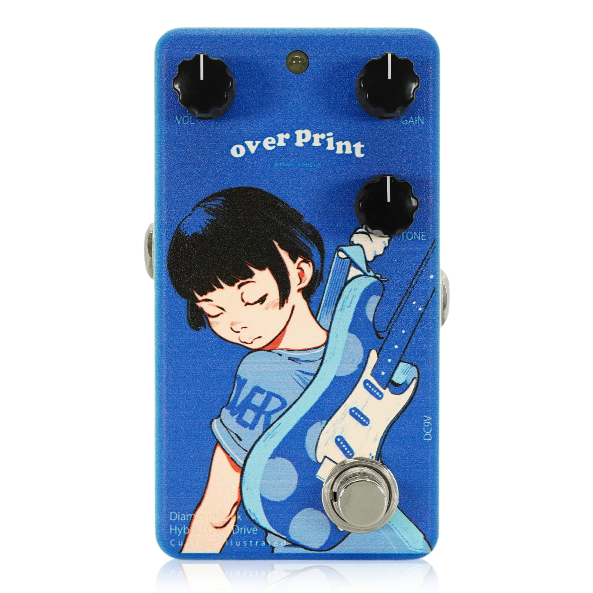 ギター Animals Pedal Custom Illustrated 001 Custom Illustrated / over print / Gyoshi / DPHOD＃01 – Animals
