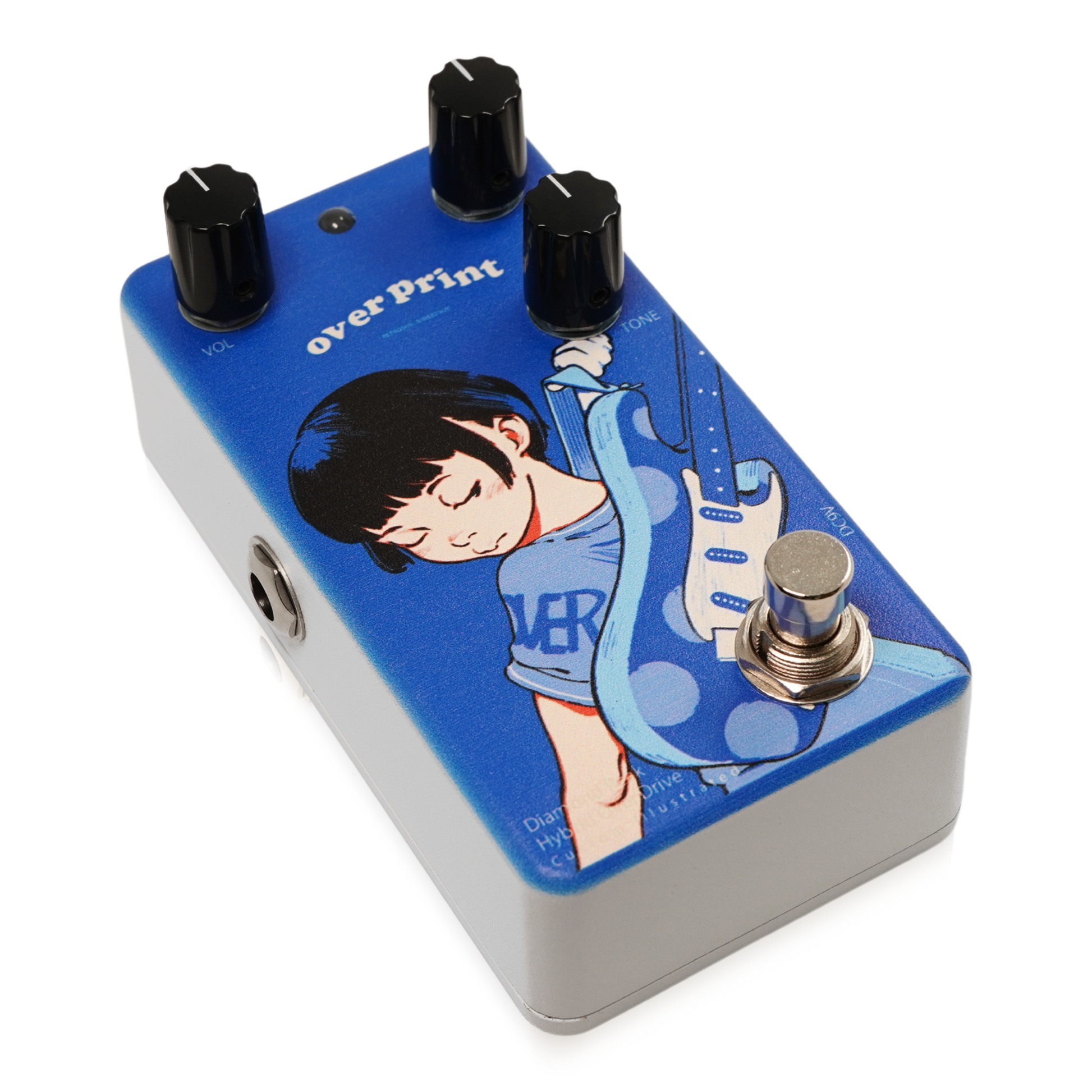 ギター Animals Pedal custom Illustrated 001 Custom Illustrated / over print / Gyoshi / DPHOD#01