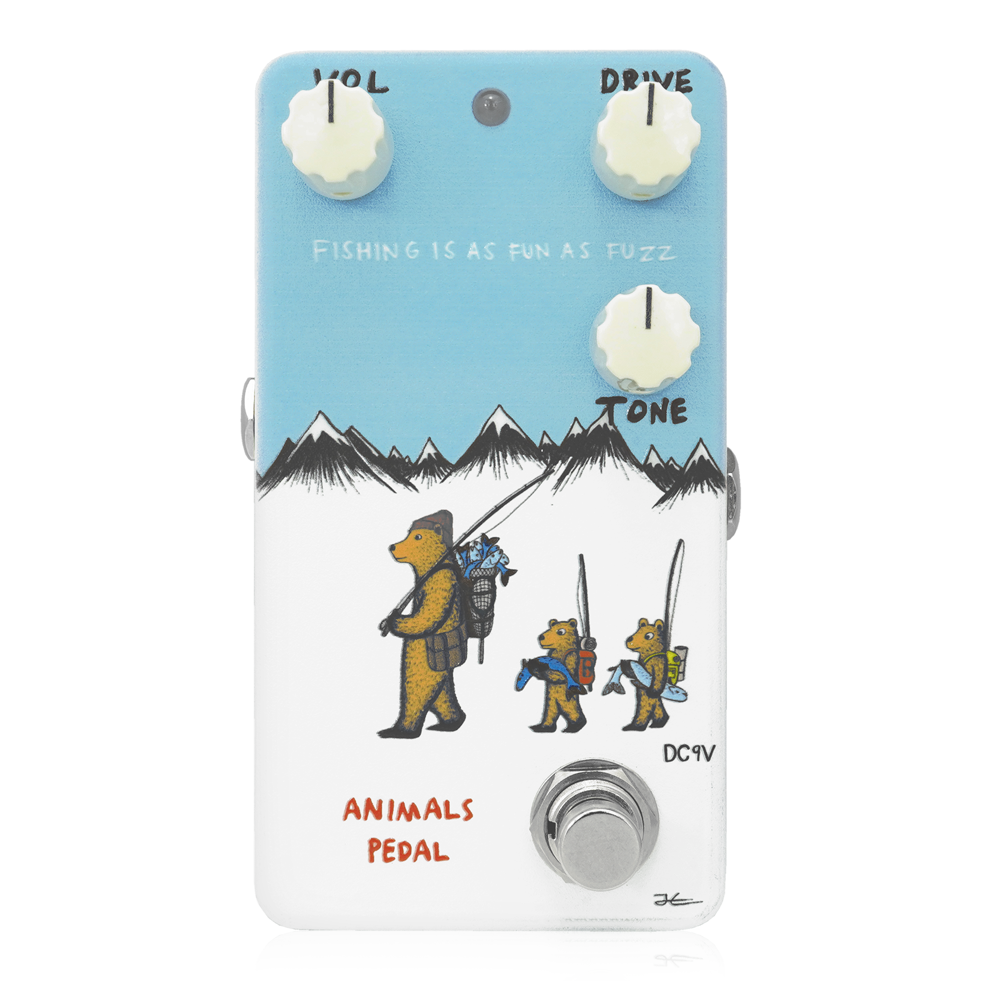 アニマルズペダル fishing as fun as fuzz ファズ Animals Pedal FISHING IS AS FUN AS FUZZ – Animals Pedal USA