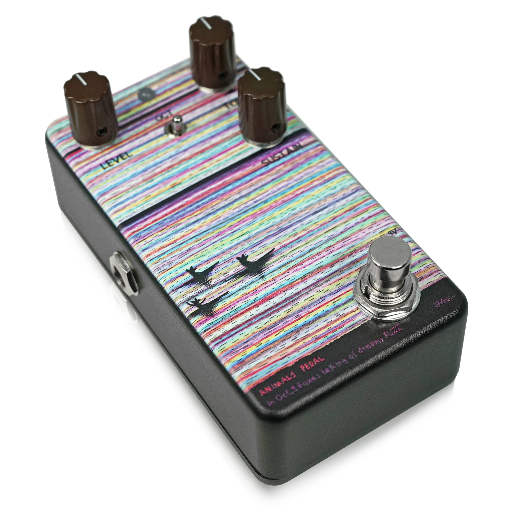 ギター Animals Pedal Foxes talking dreamy FUZZ Animals Pedal In Oct,3 Foxes talking of dreamy FUZZ