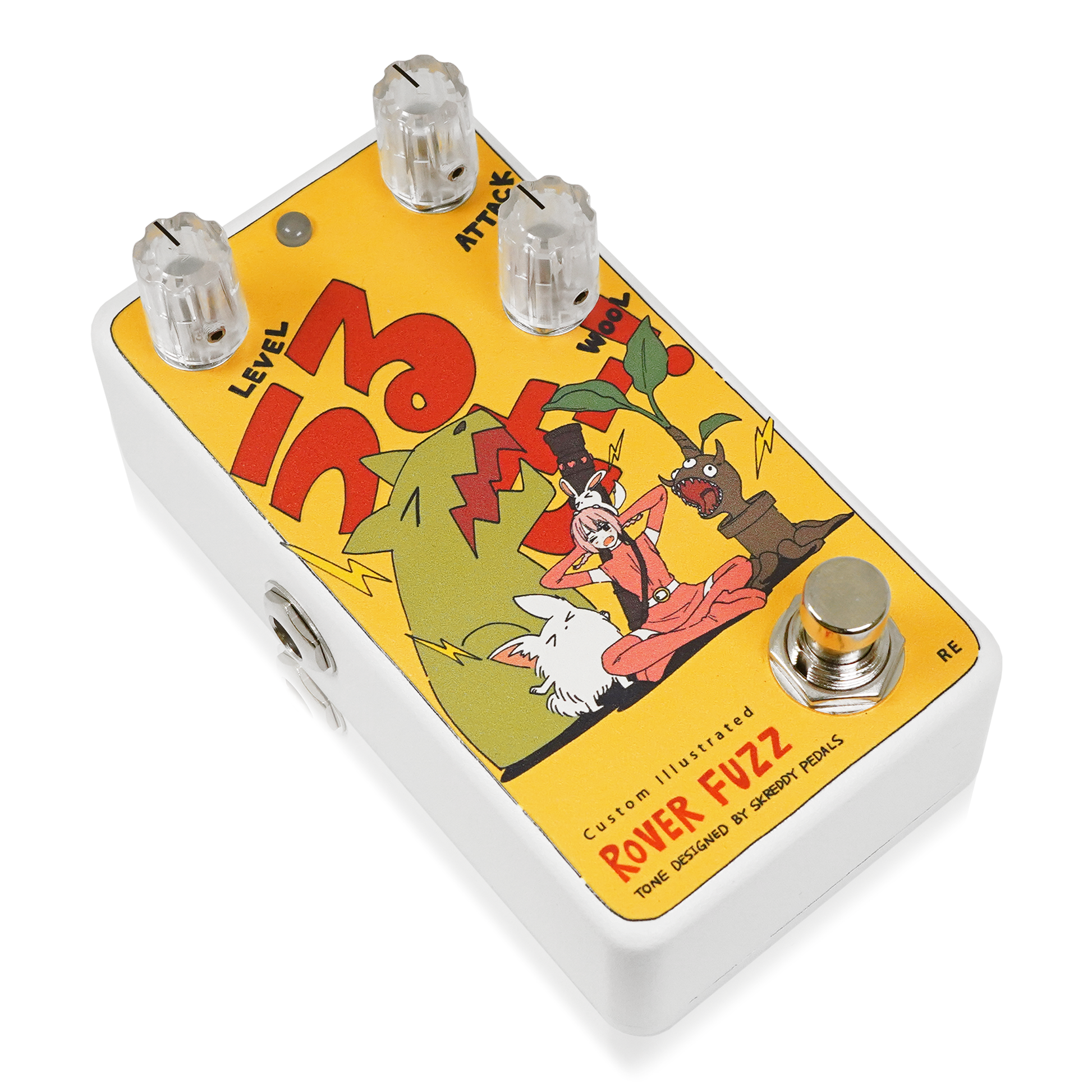 Rover Fuzz(うるせー!) animals pedals coalowl Custom Illustrated / RF coalowl うるせー! reprint edition