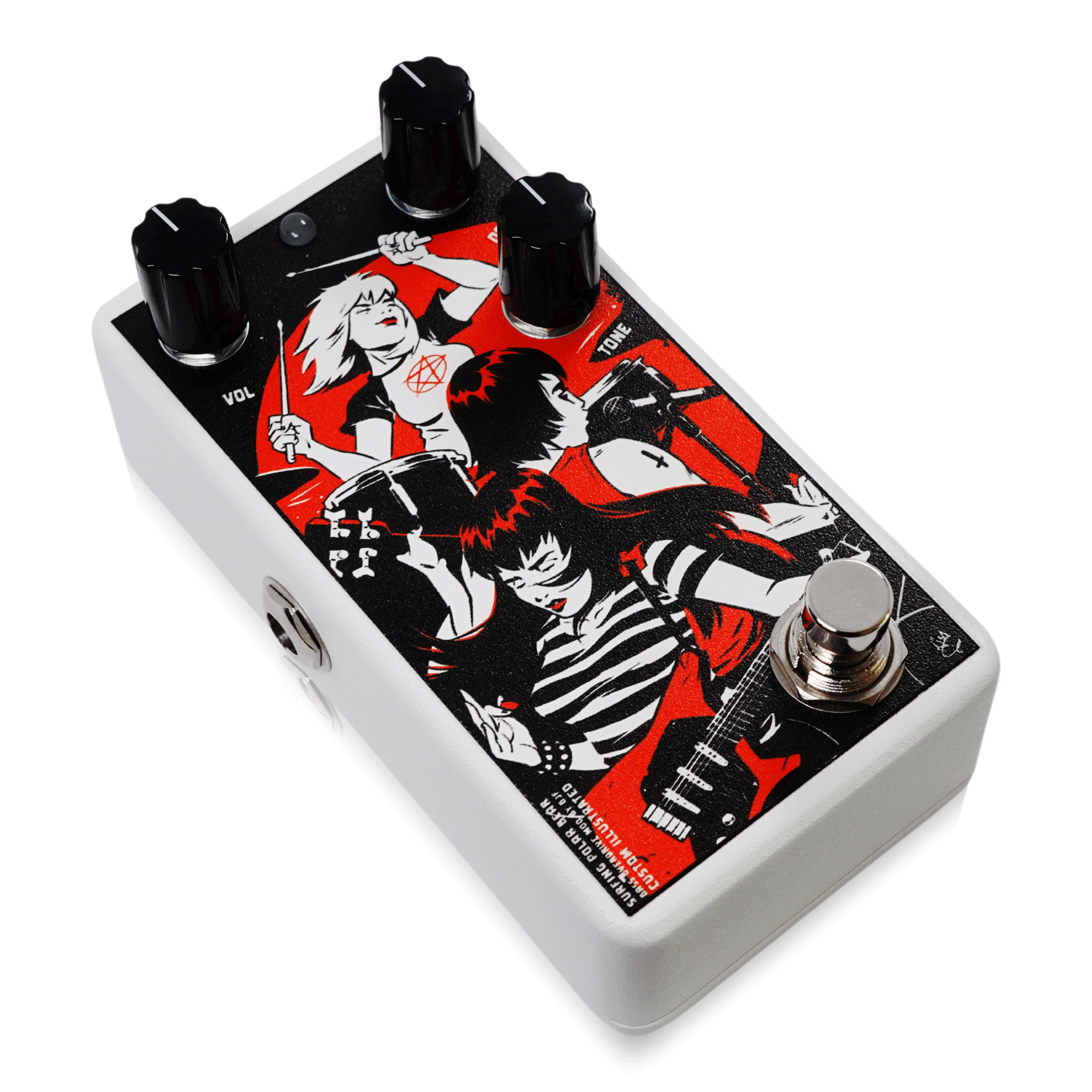 Animals Pedal Custom Illustrated 019 CAR CRUSH CHORUS/VIBE by hako 生活 階段ペダル  コーラス/ヴァイブ(コーラス)｜売買されたオークション情報、yahooの商品情報をアーカイブ公開 - オークファン 楽器、器材