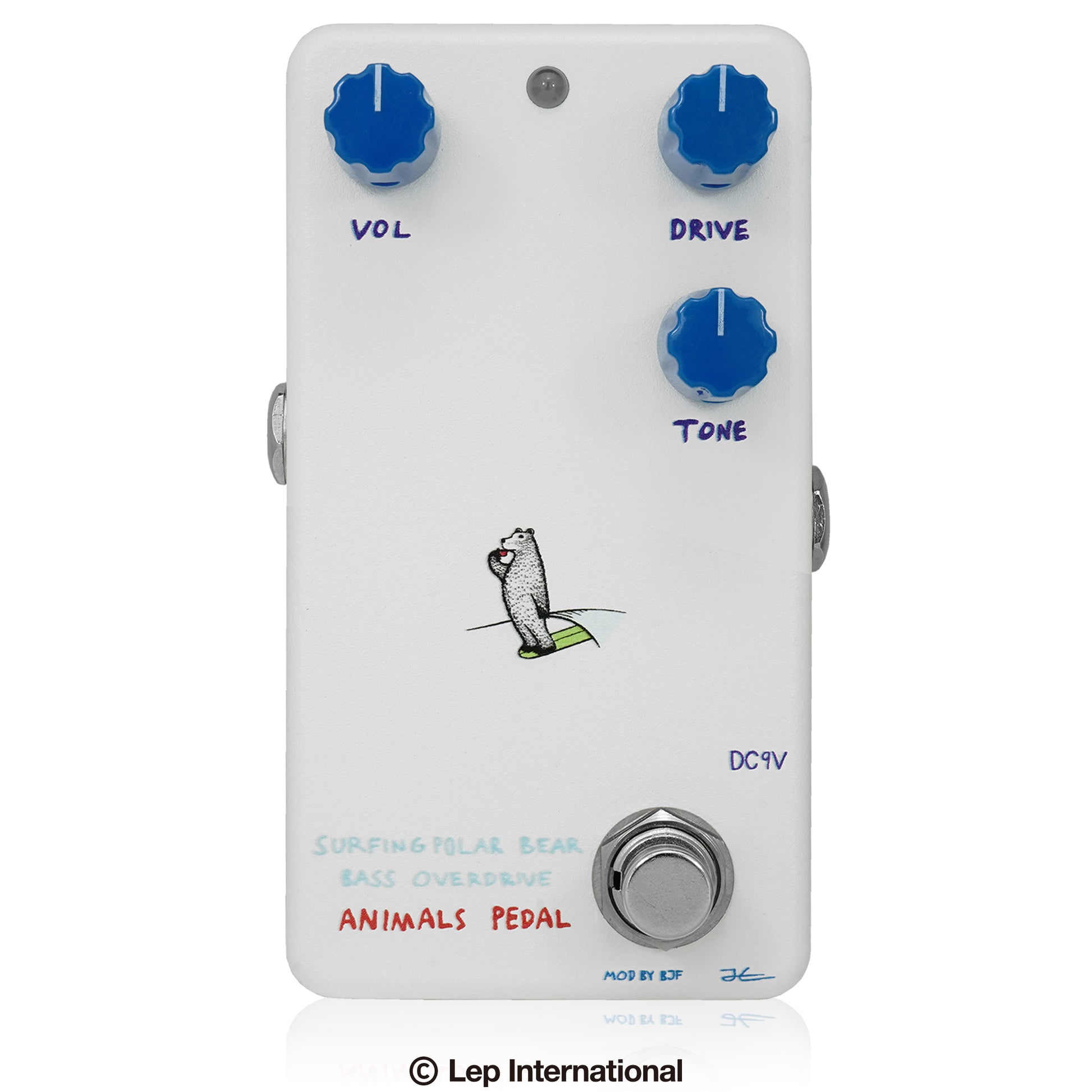 pedales overdrive Animals Pedal SURFING POLAR BEAR BASS OVERDRIVE MOD BY BJF