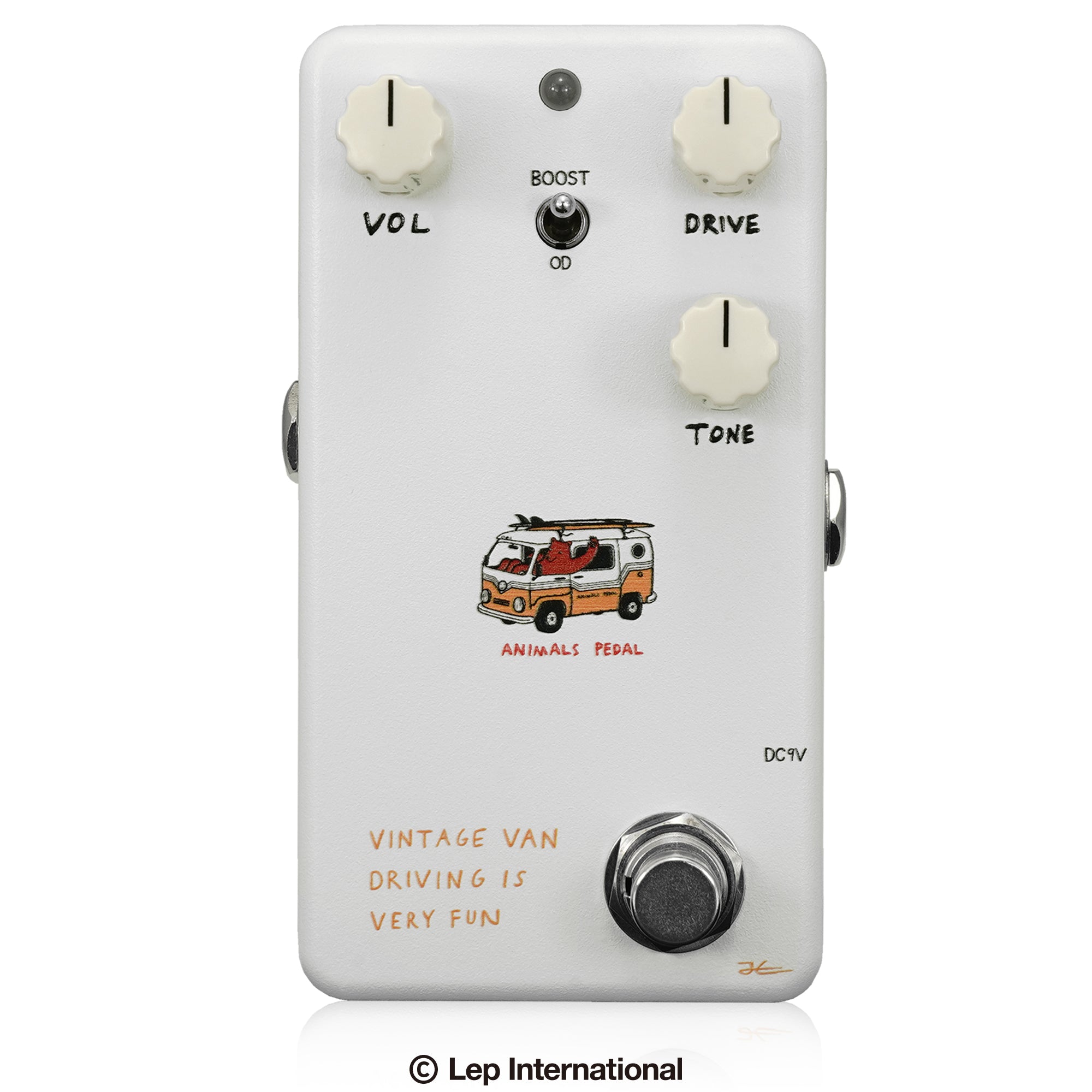オーバードライブ Animals Pedal / vintage van VINTAGEVANDRIVINGISVERYFUN-