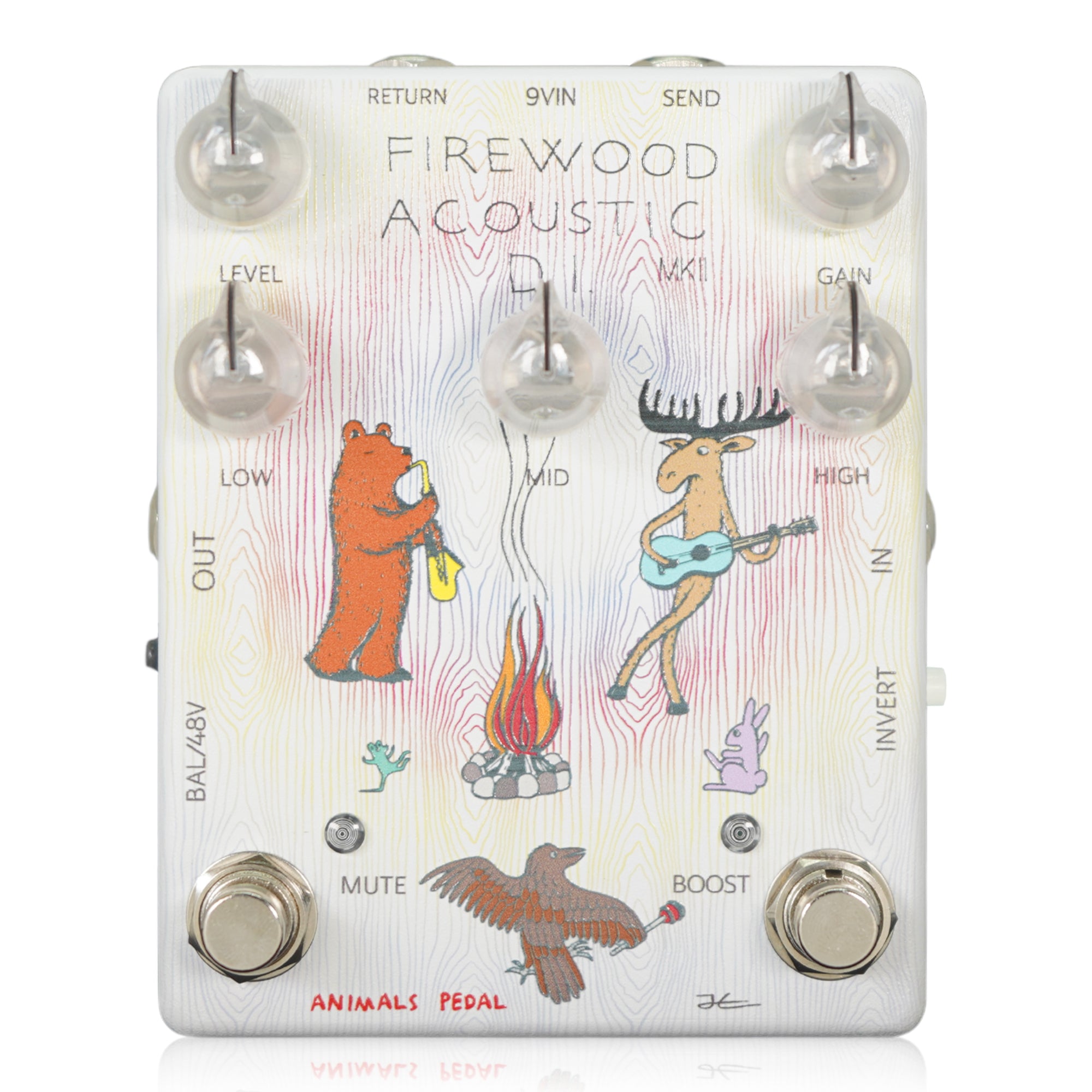 Animals Pedal Firewood Acoustic D.I. MKII – Animals Pedal USA